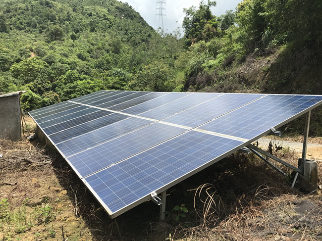 深圳市赤坳水库太阳能离网发电系统